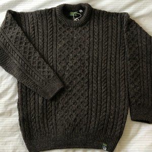 Glencroft British Wool Sweater Made in England
